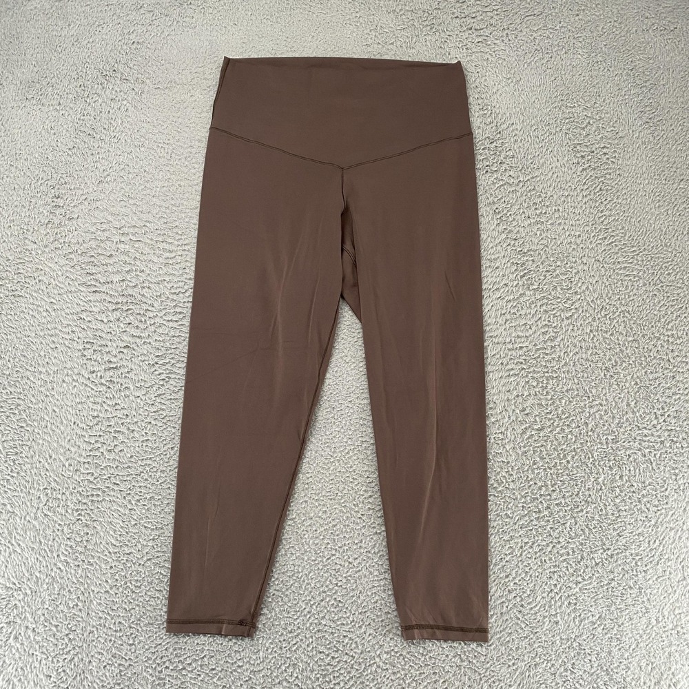 Offline Aerie Real Me Leggings Womens XL Brown 7/8 High Rise Yoga Gym Workout